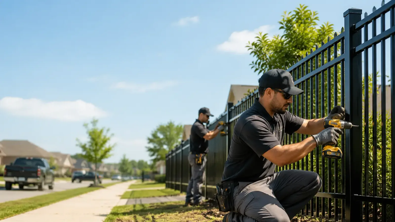 Metal Fence Installation in Brookfield, OH